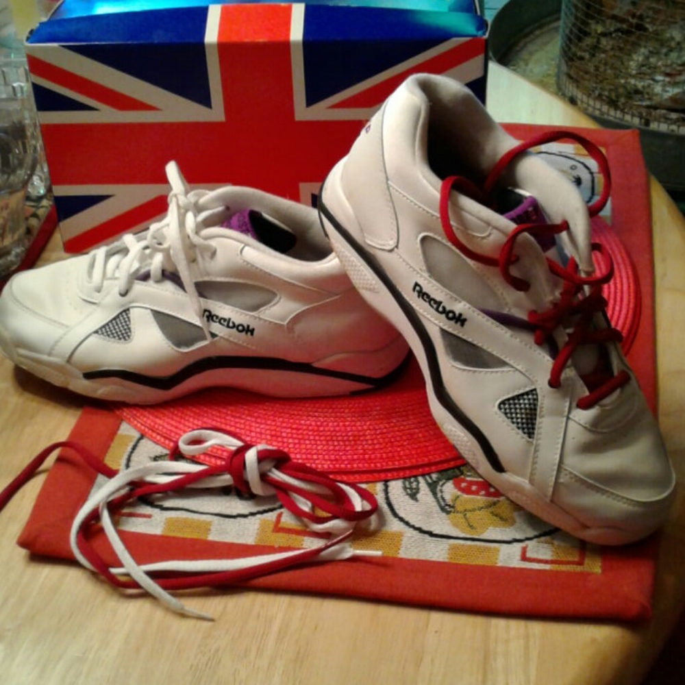 NWT,Vintage 80's,REEBOK, AEROSTEP,Gym/Workout/Athletic/Athleisure Shoes🦋🦋🦋🦋